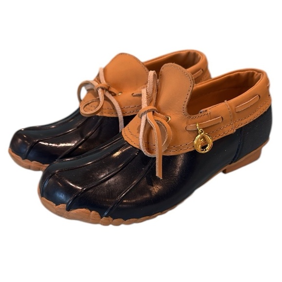 Sporto Ellen Duck Rain Shoes snow winter Brown tan size 6 - Picture 1 of 16